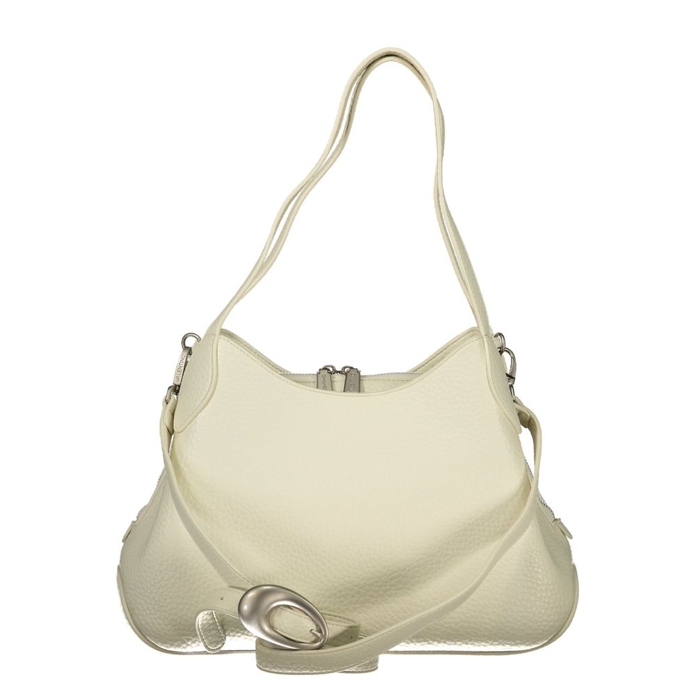 Mario Valentino Bianco Polyurethane Women Handbag - ClickThatClicks 
