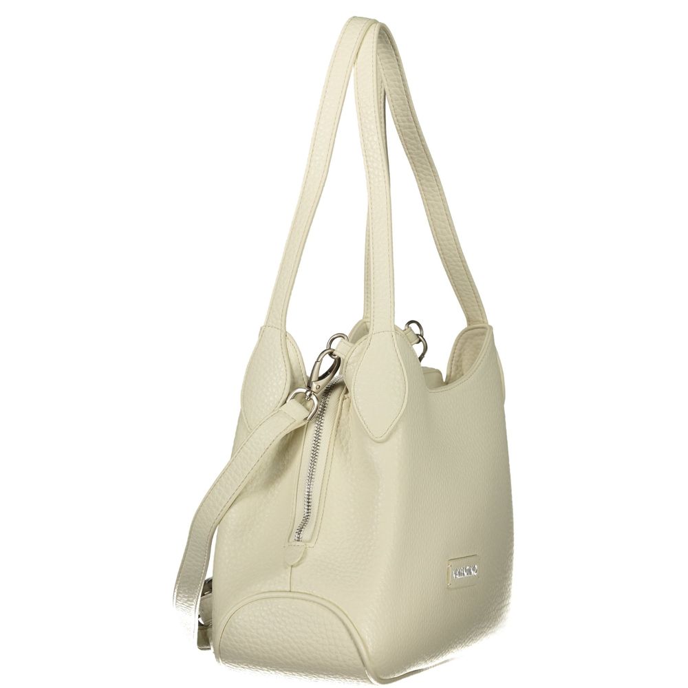 Mario Valentino Bianco Polyurethane Women Handbag - ClickThatClicks 