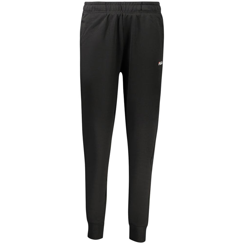 Fila Black Organic Cotton Women's Track Pant