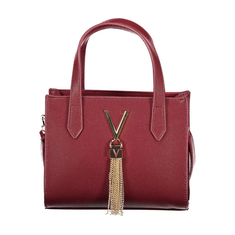 Mario Valentino Rosso Polyurethane Women Handbag - ClickThatClicks 