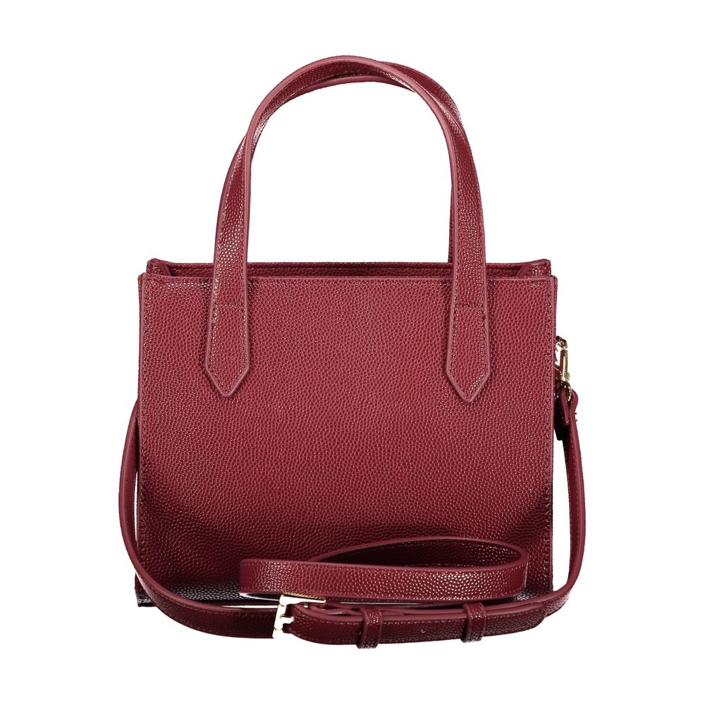 Mario Valentino Rosso Polyurethane Women Handbag - ClickThatClicks 