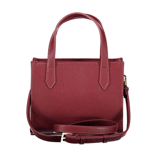 Mario Valentino Rosso Polyurethane Women Handbag - ClickThatClicks 