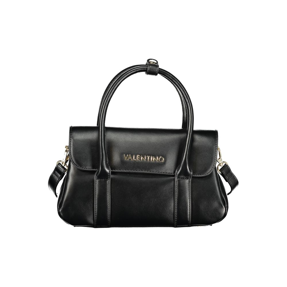 Mario Valentino Nero Polyurethane Women's Handbag - ClickThatClicks 