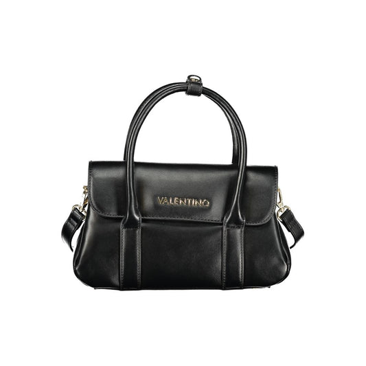 Mario Valentino Nero Polyurethane Women's Handbag - ClickThatClicks 