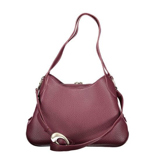 Mario Valentino Rosso Polyurethane Women Handbag - ClickThatClicks 