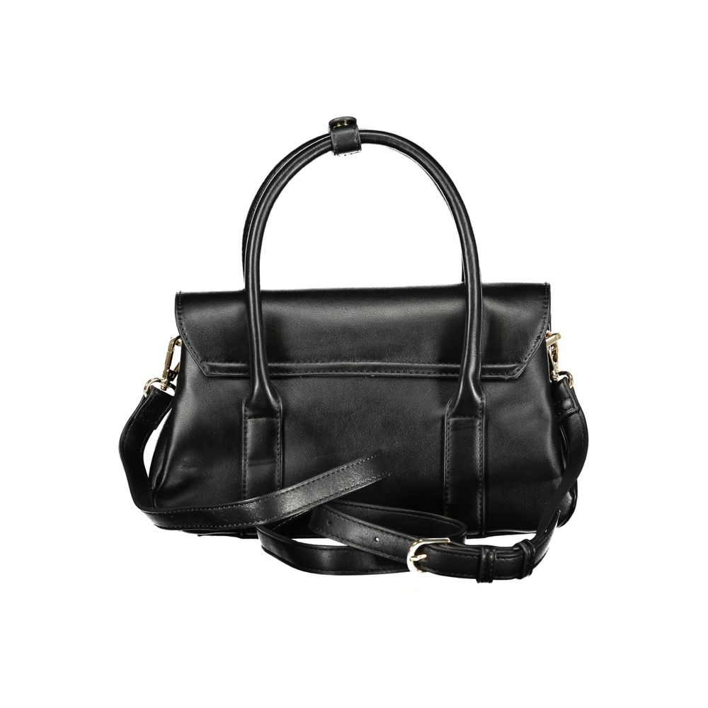 Mario Valentino Nero Polyurethane Women's Handbag - ClickThatClicks 