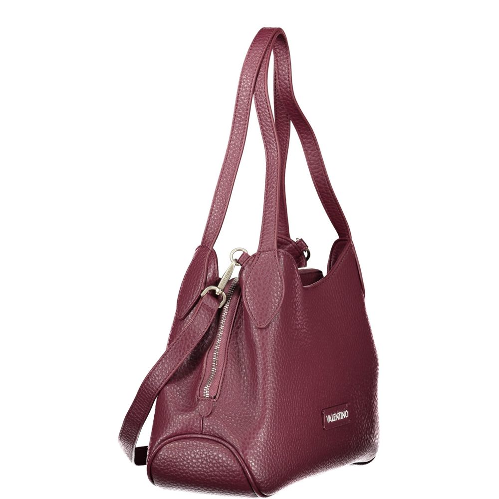 Mario Valentino Rosso Polyurethane Women Handbag - ClickThatClicks 