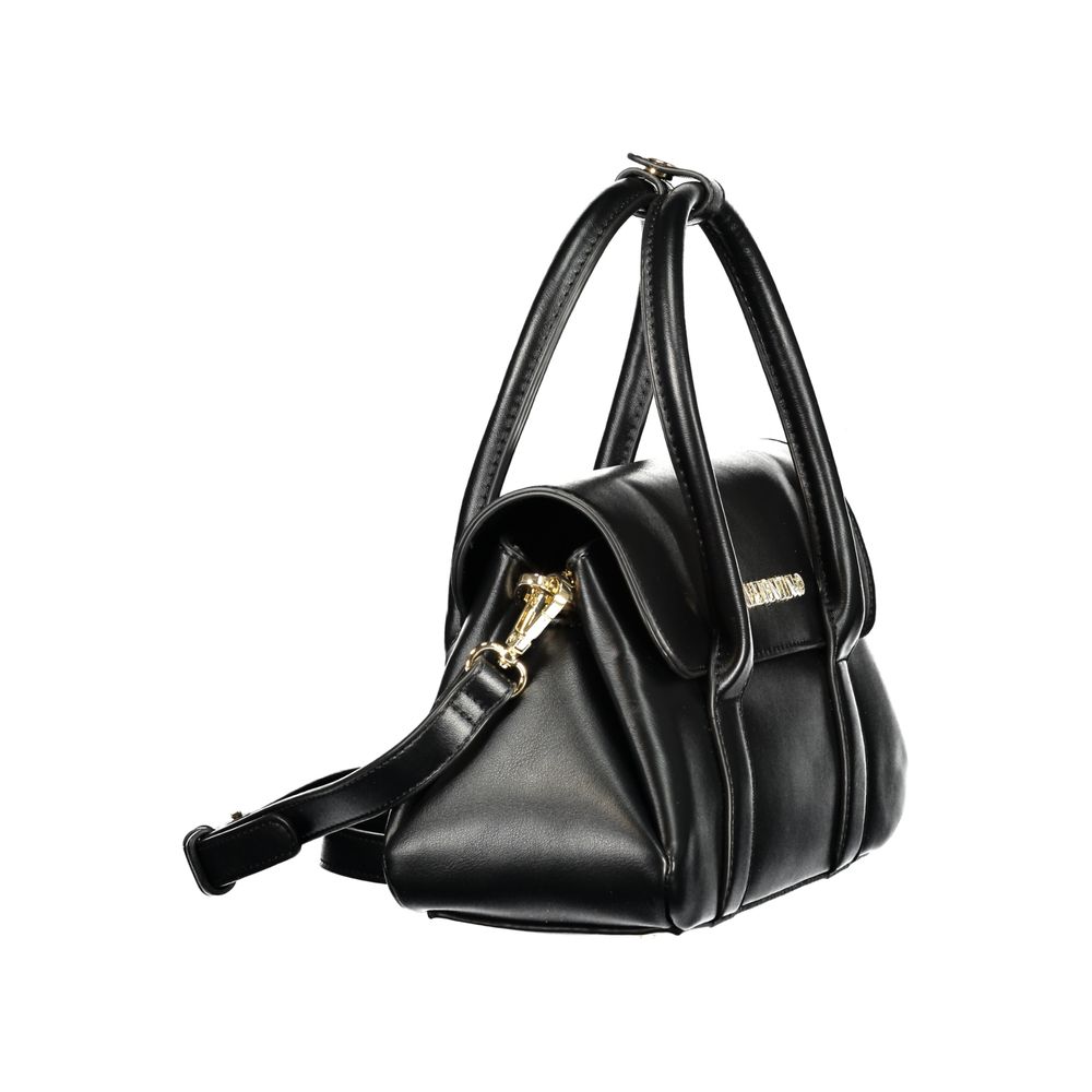 Mario Valentino Nero Polyurethane Women's Handbag - ClickThatClicks 