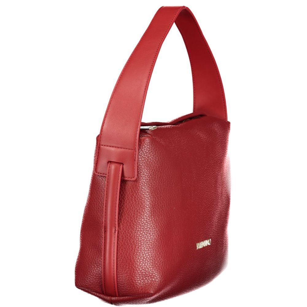 Mario Valentino Rosso Polyurethane Women Handbag - ClickThatClicks 