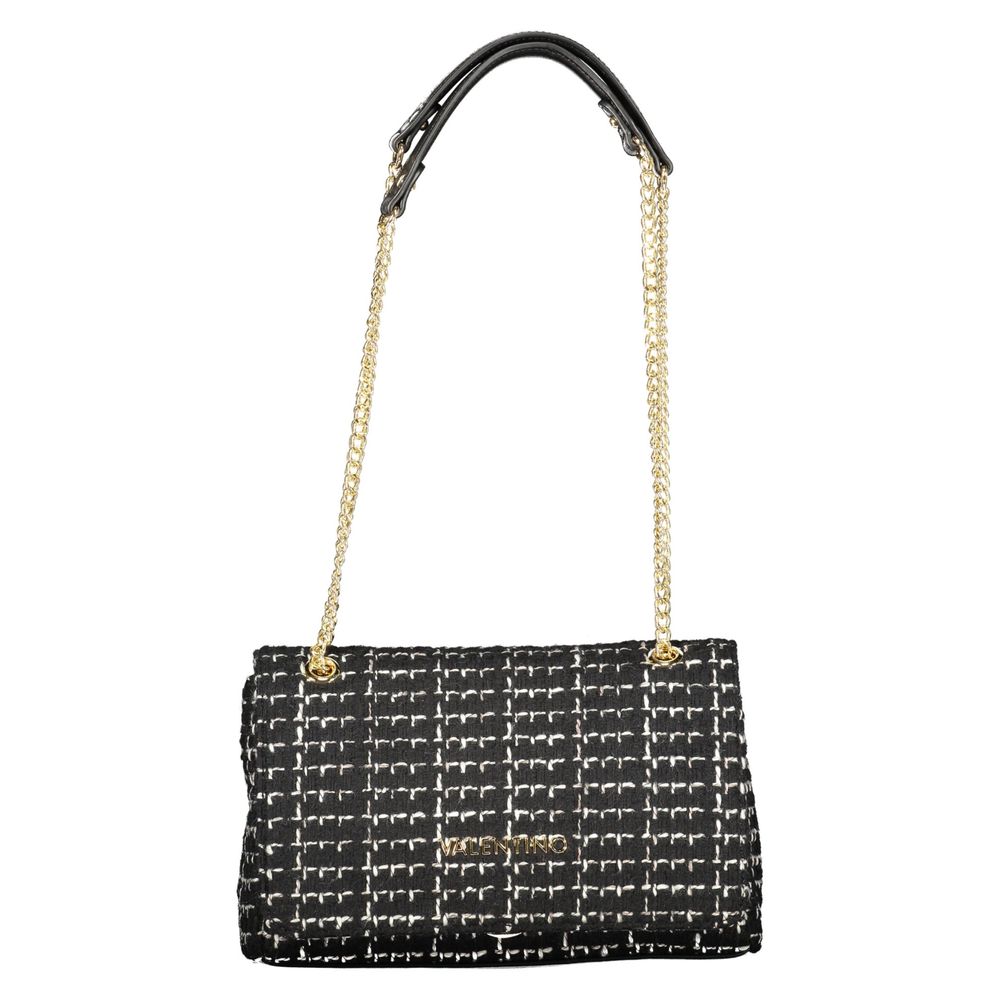 Mario Valentino Nero Polyurethane Women Shoulder Bag - ClickThatClicks 