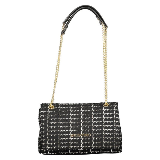 Mario Valentino Nero Polyurethane Women Shoulder Bag - ClickThatClicks 