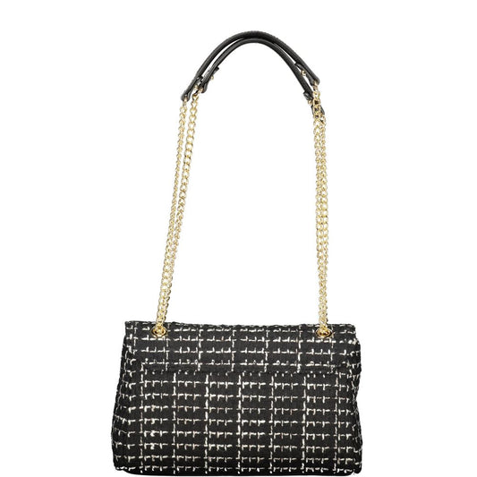 Mario Valentino Nero Polyurethane Women Shoulder Bag - ClickThatClicks 