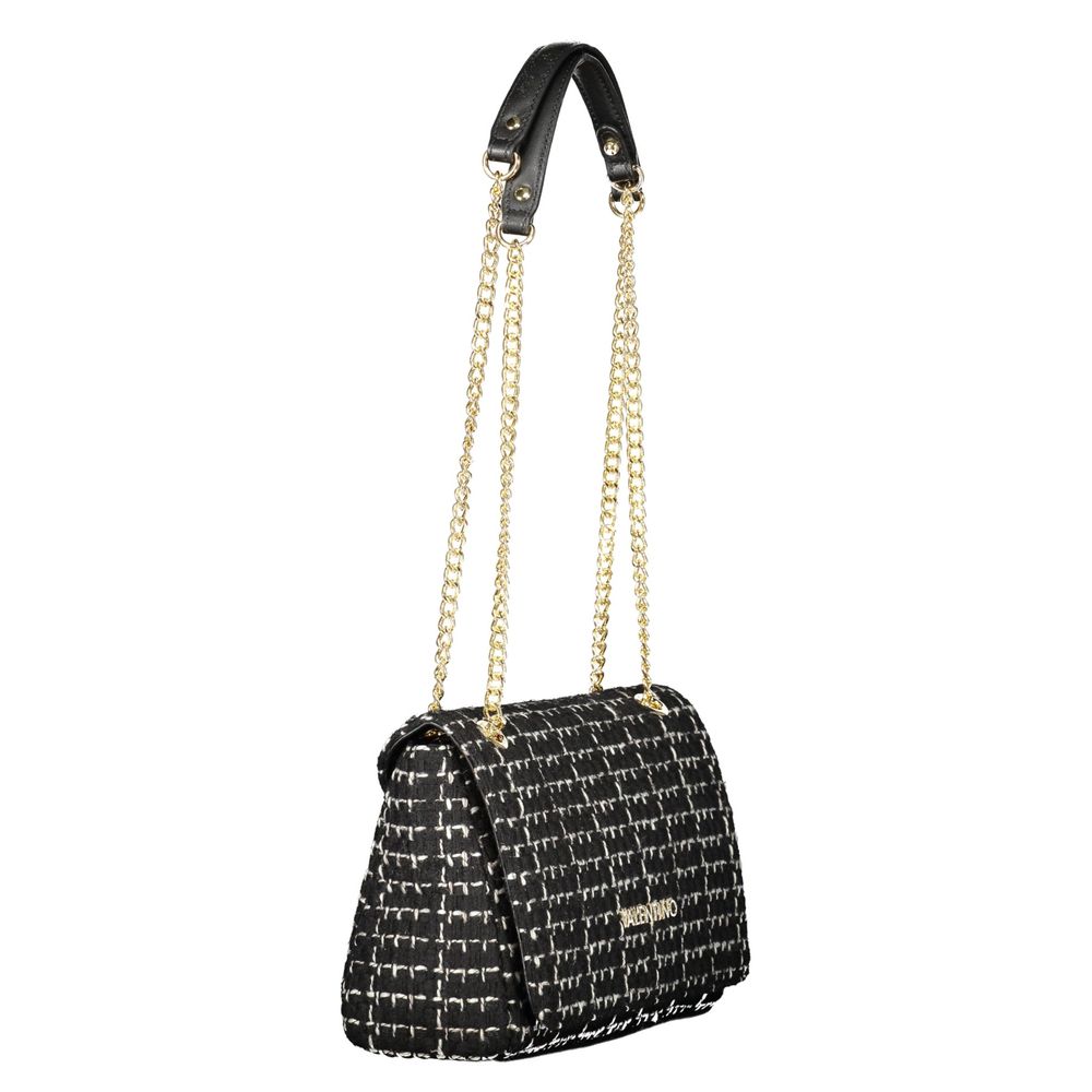 Mario Valentino Nero Polyurethane Women Shoulder Bag - ClickThatClicks 