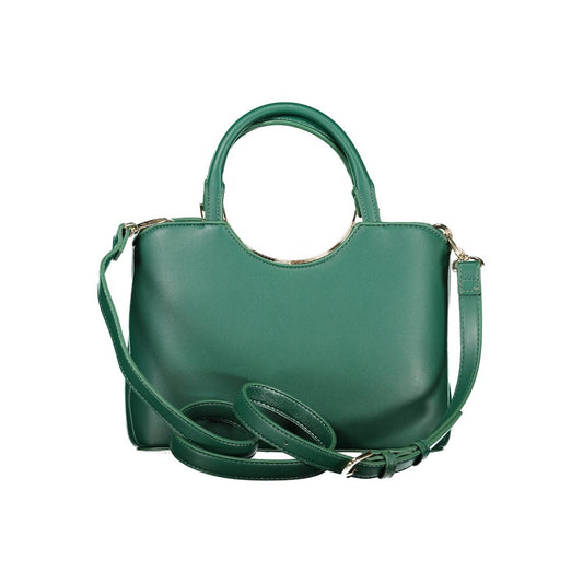Mario Valentino Verde Polyurethane Women Handbag - ClickThatClicks 