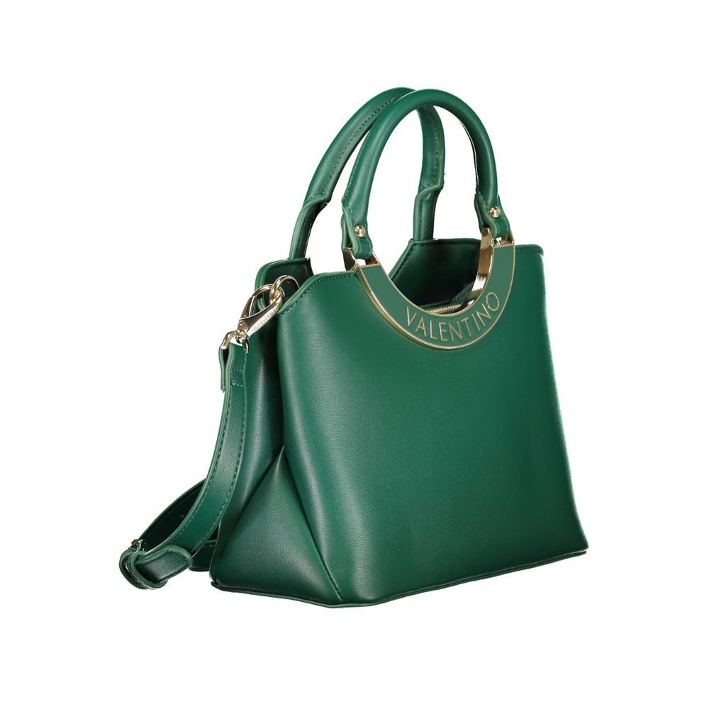 Mario Valentino Verde Polyurethane Women Handbag - ClickThatClicks 