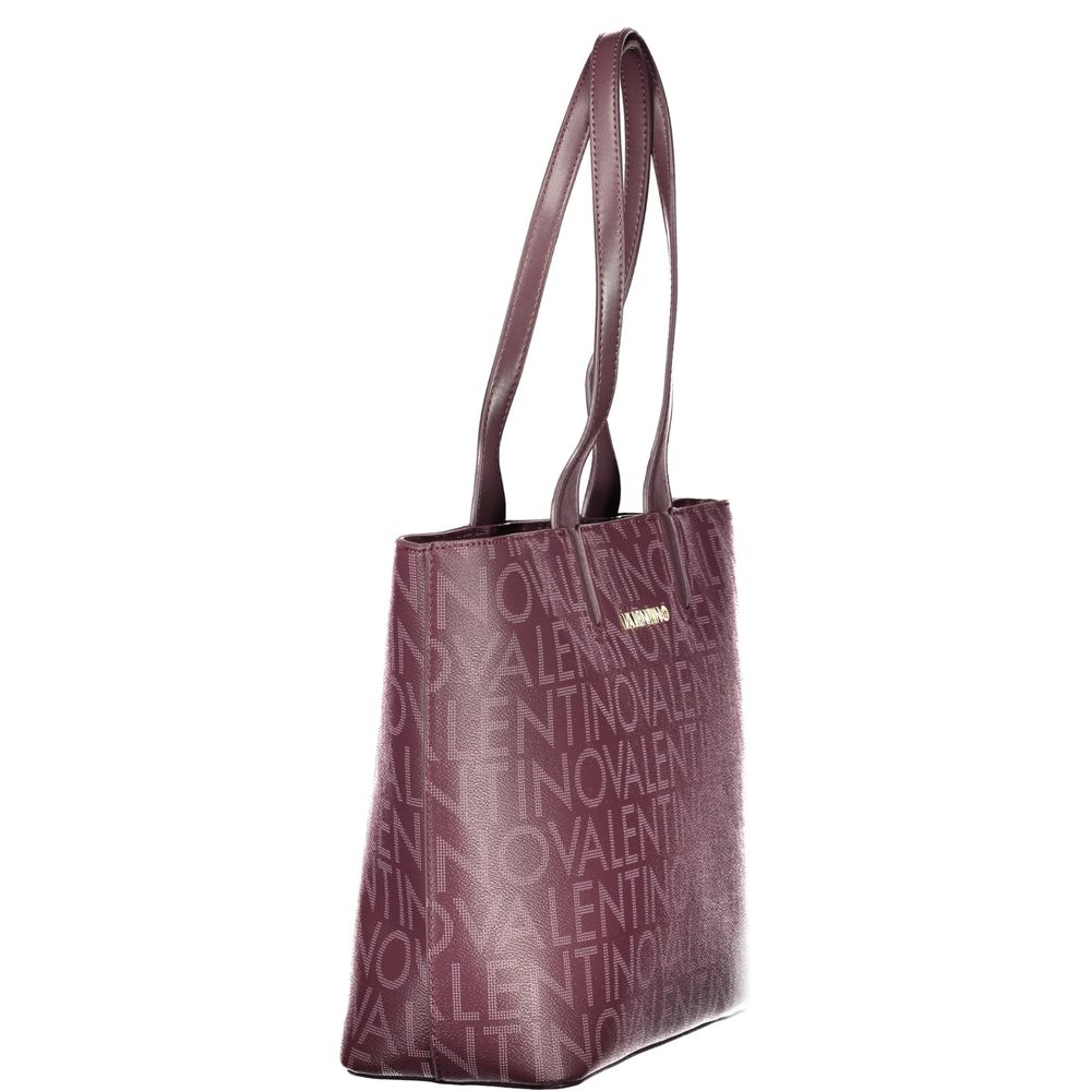 Mario Valentino Rosso Polyurethane Women Handbag - ClickThatClicks 
