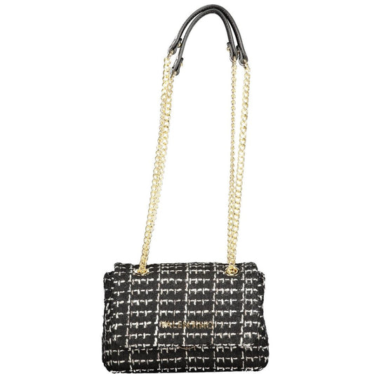 Mario Valentino Black Polyurethane Women Handbag - ClickThatClicks 