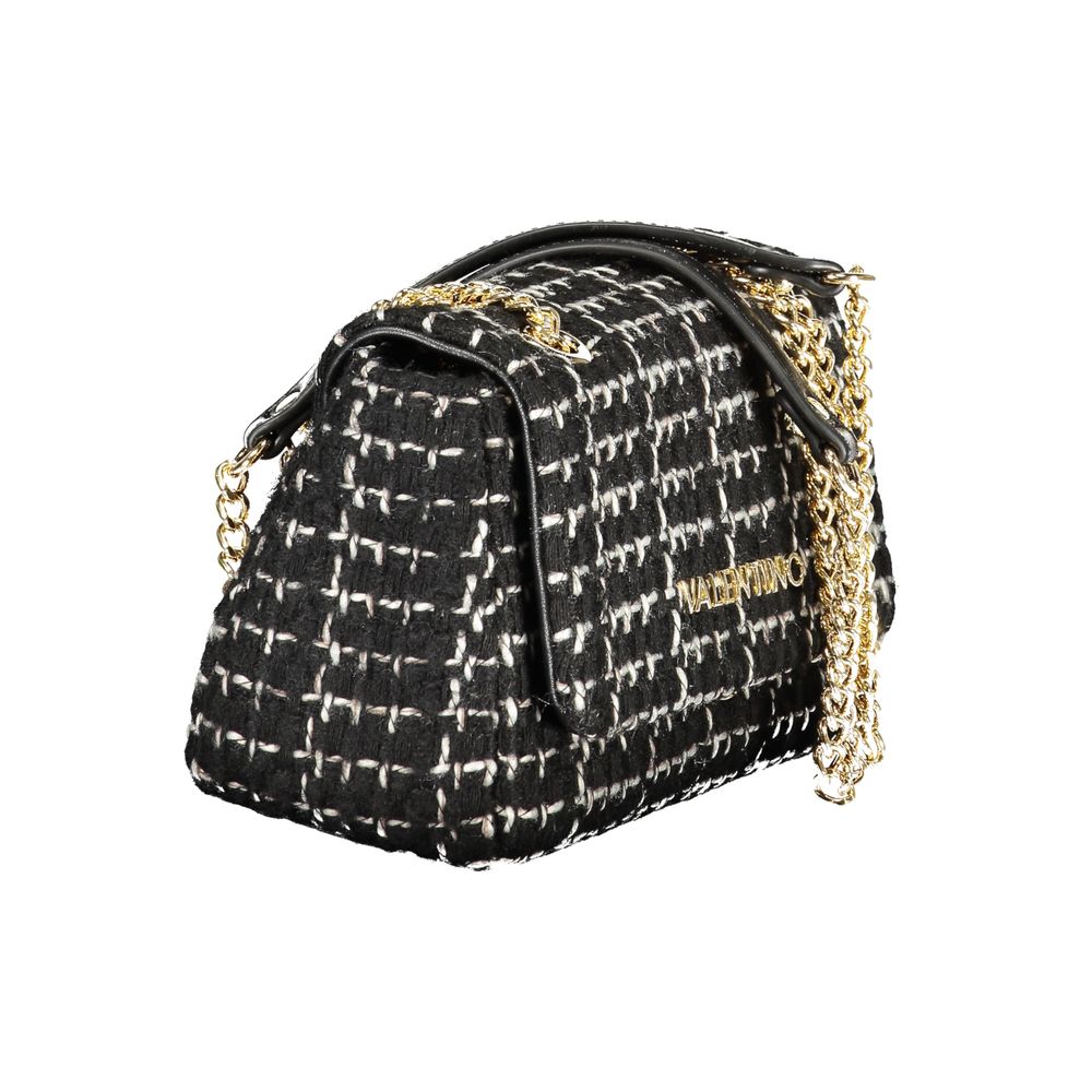 Mario Valentino Black Polyurethane Women Handbag - ClickThatClicks 