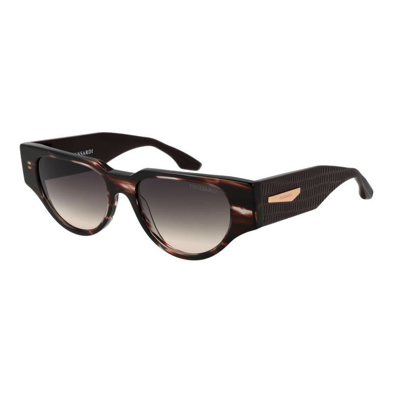 Trussardi Brown Acetate Sunglasses