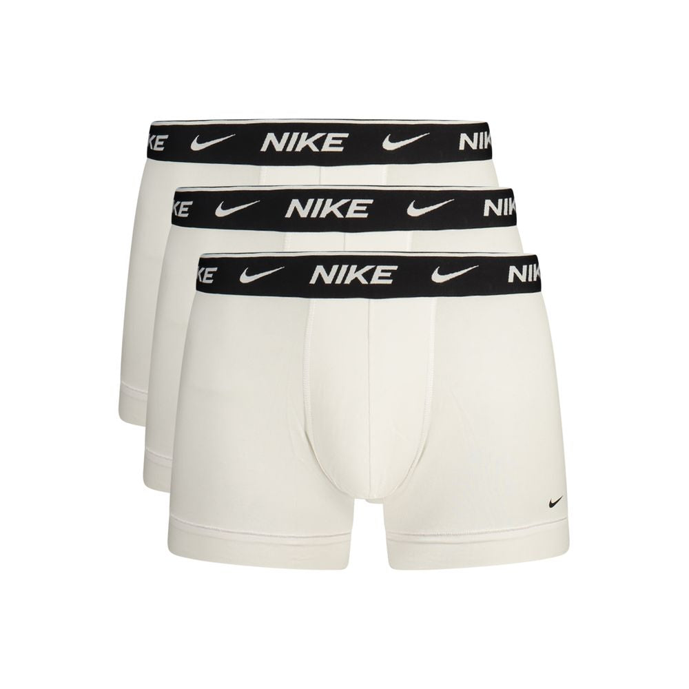Nike White Cotton Men's Boxer Short - ClickThatClicks 