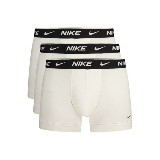 Nike White Cotton Men's Boxer Short - ClickThatClicks 