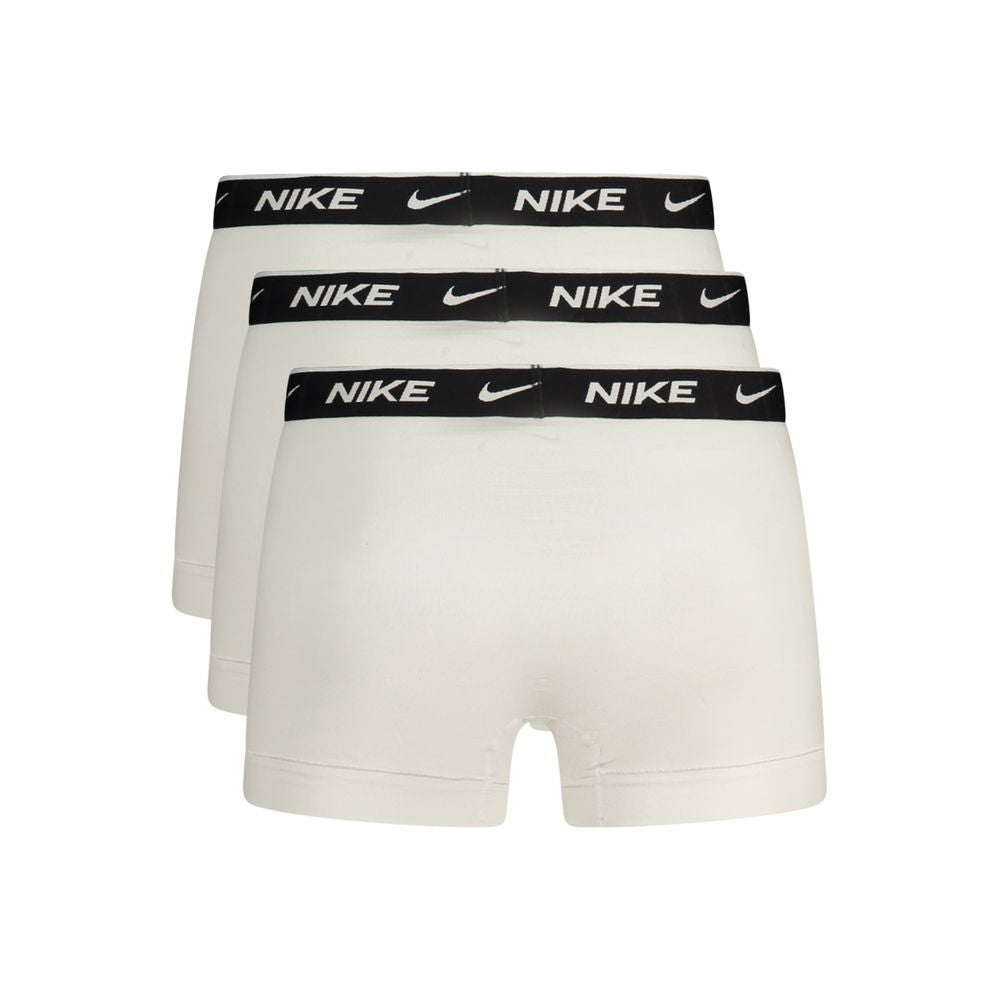 Nike White Cotton Men's Boxer Short - ClickThatClicks 
