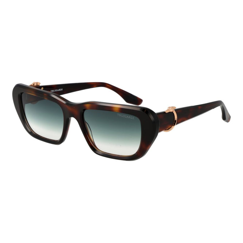 Trussardi Brown Acetate Sunglasses