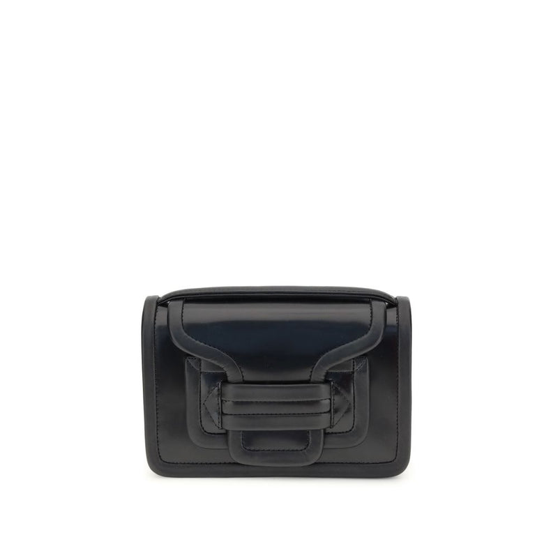 Pierre Hardy Black Calf Leather Bos Taurus Shoulder Bag