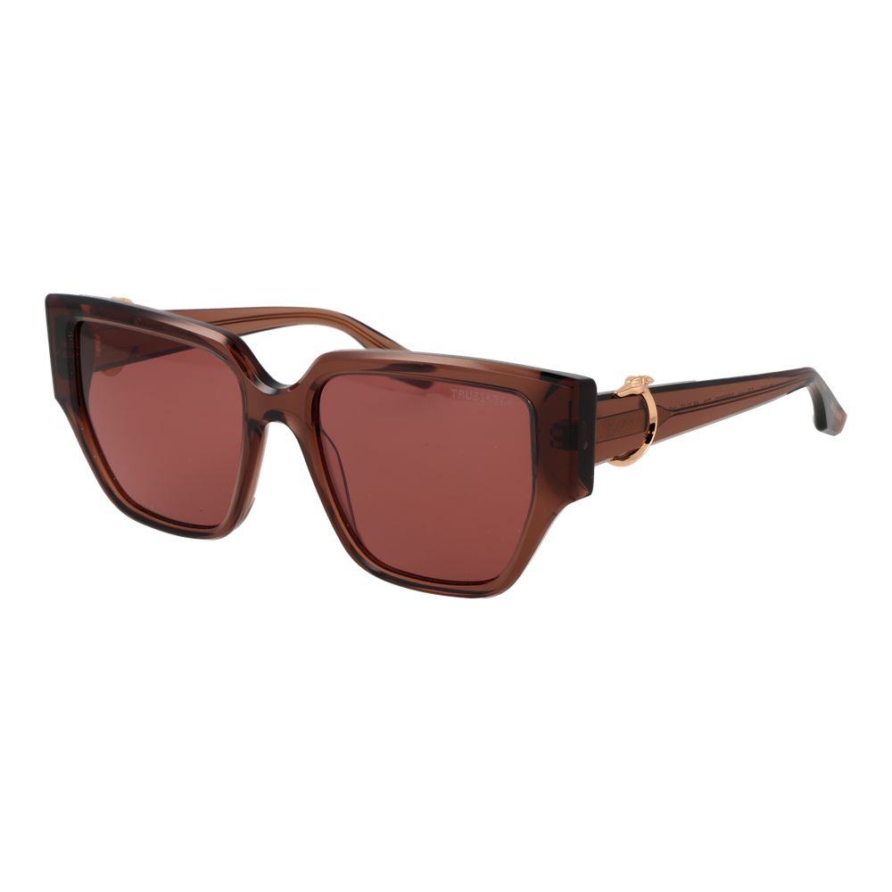 Trussardi Brown Acetate Sunglasses
