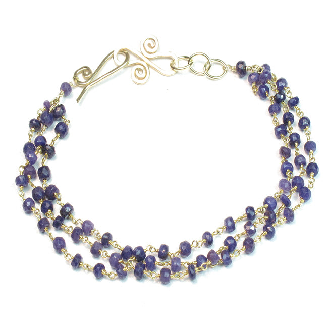 Lapis Strand Bracelet