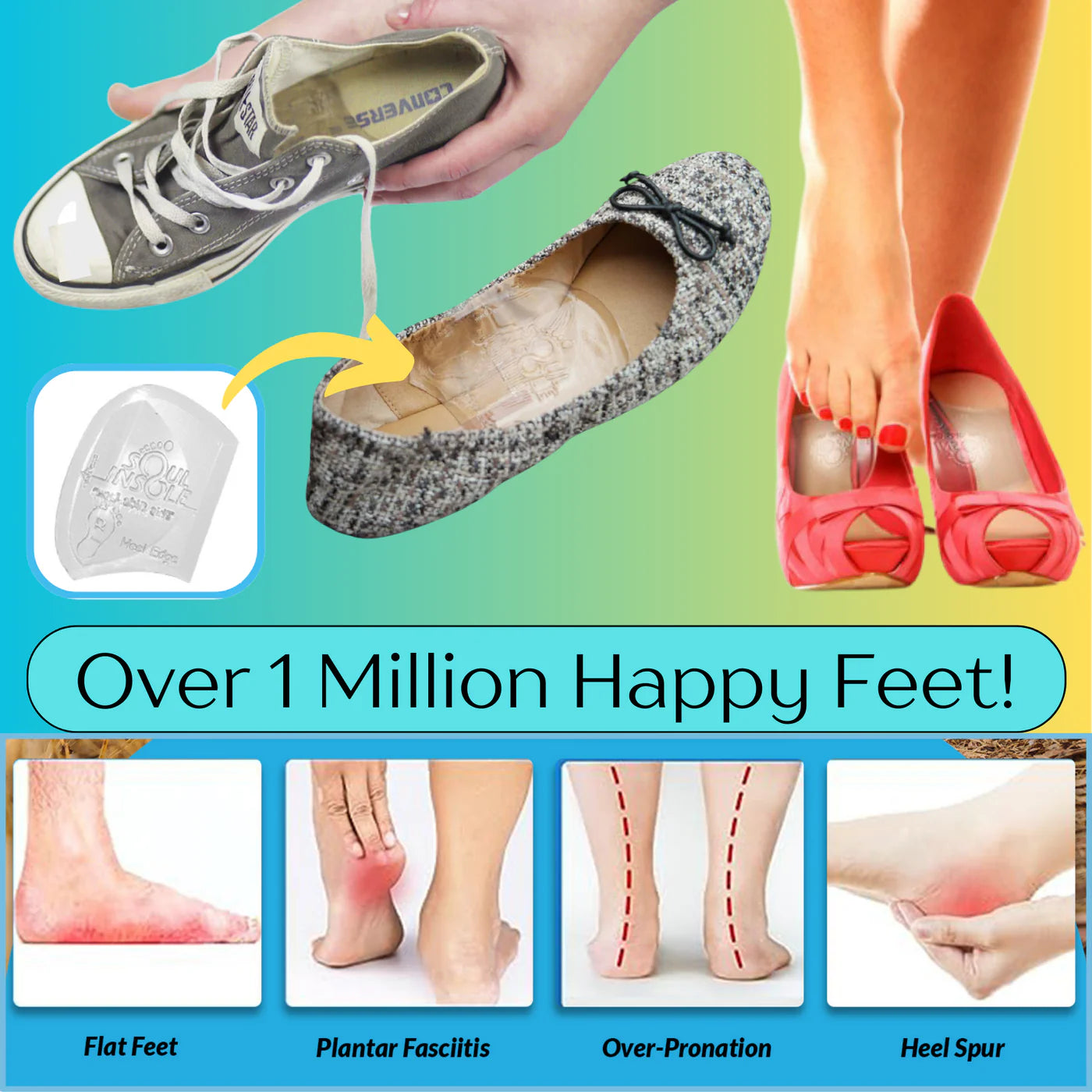 Shoe Bubble Micro-Size Max Support Orthotic - ClickThatClicks 