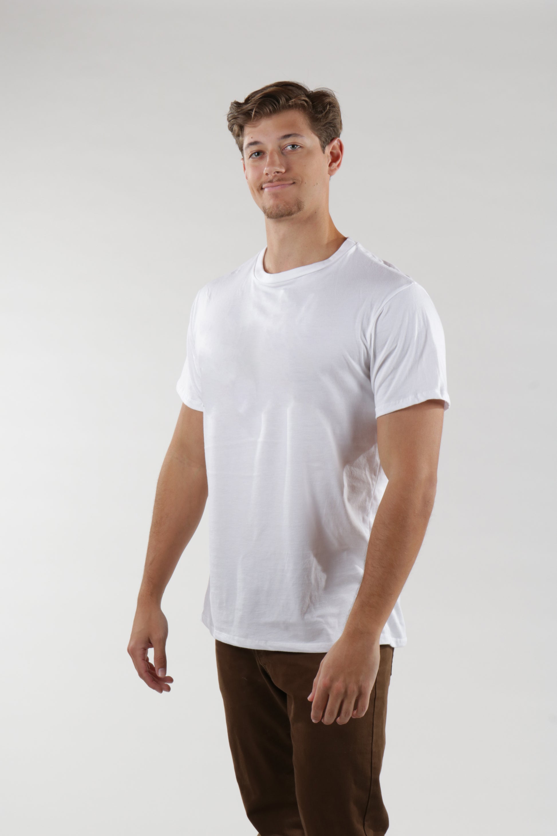 Men’s SUPIMA® Cotton Crew Neck T-Shirt - ClickThatClicks 