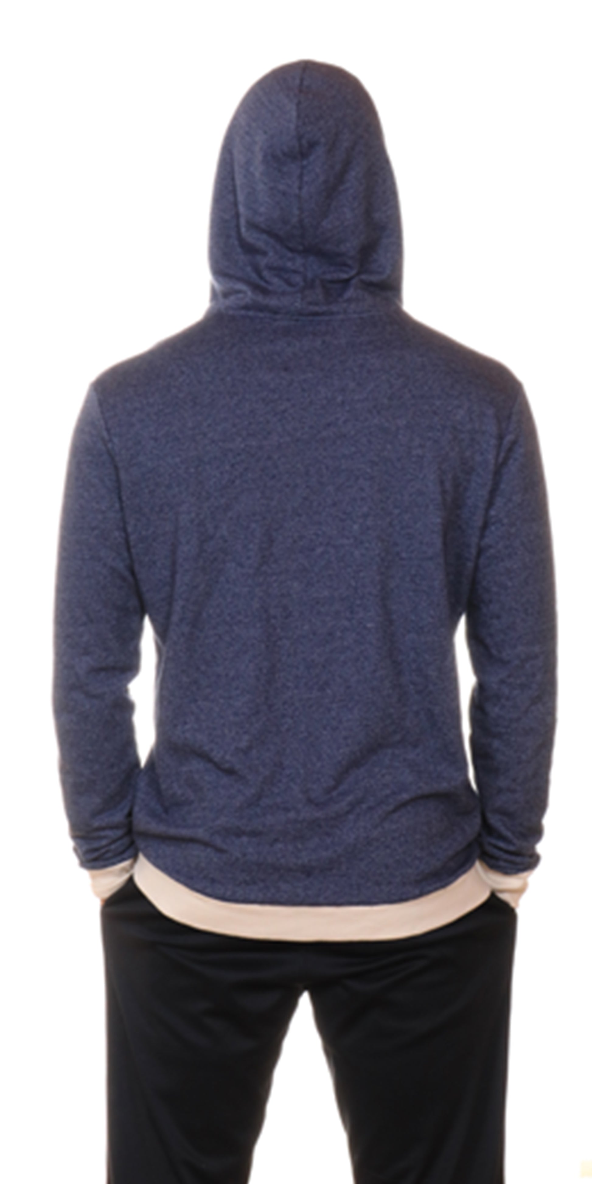 Mock Twist Fleece Hoodie – Blue Coast Edition - ClickThatClicks 