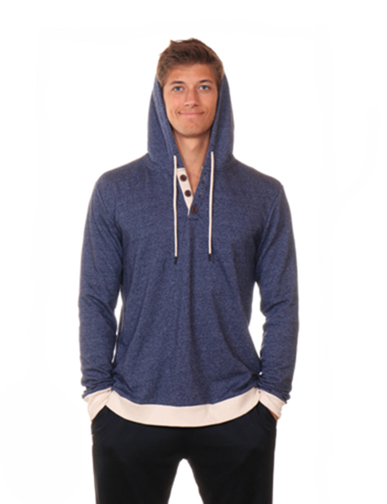 Mock Twist Fleece Hoodie – Blue Coast Edition