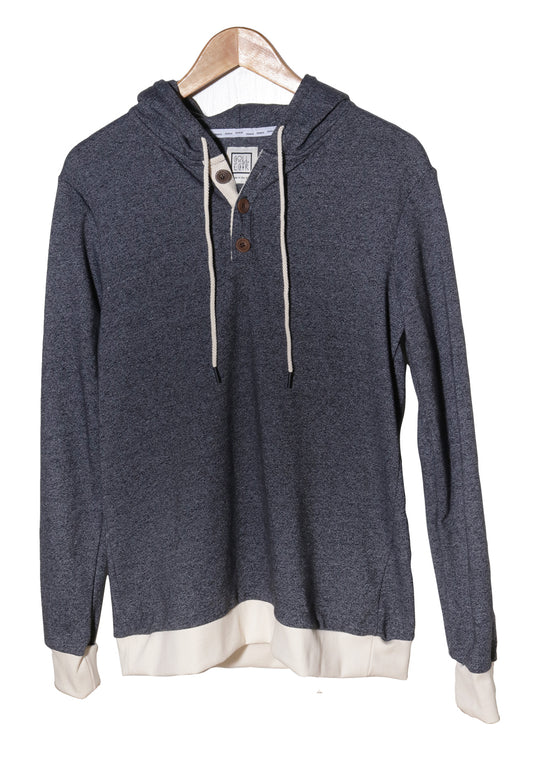 Mock Twist Fleece Hoodie – Black Coast Edition - ClickThatClicks 
