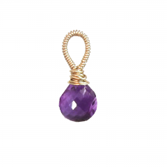 Amethyst Pendant – Calming Artisan Gemstone Jewelry