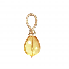Citrine Pendant – Vibrant Artisan Gemstone Jewelry
