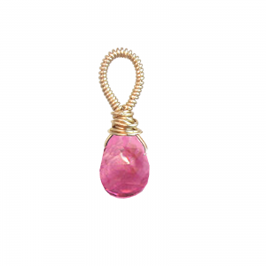 Pink Sapphire Pendant – Elegant Artisan Gemstone Jewelry