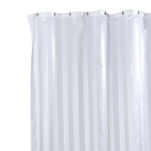 Satin Stripe Shower Curtain