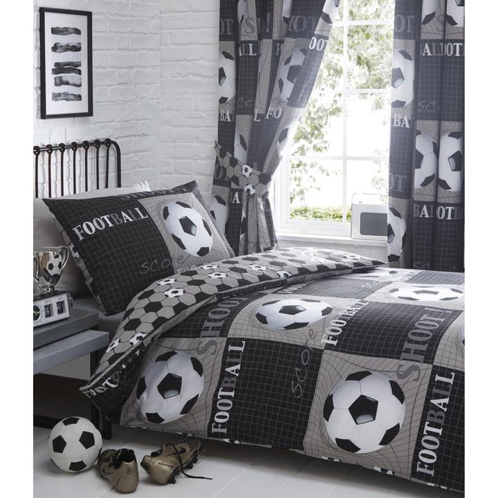 Shoot Single Kids Duvet Set – Fun Sports-Themed Bedding