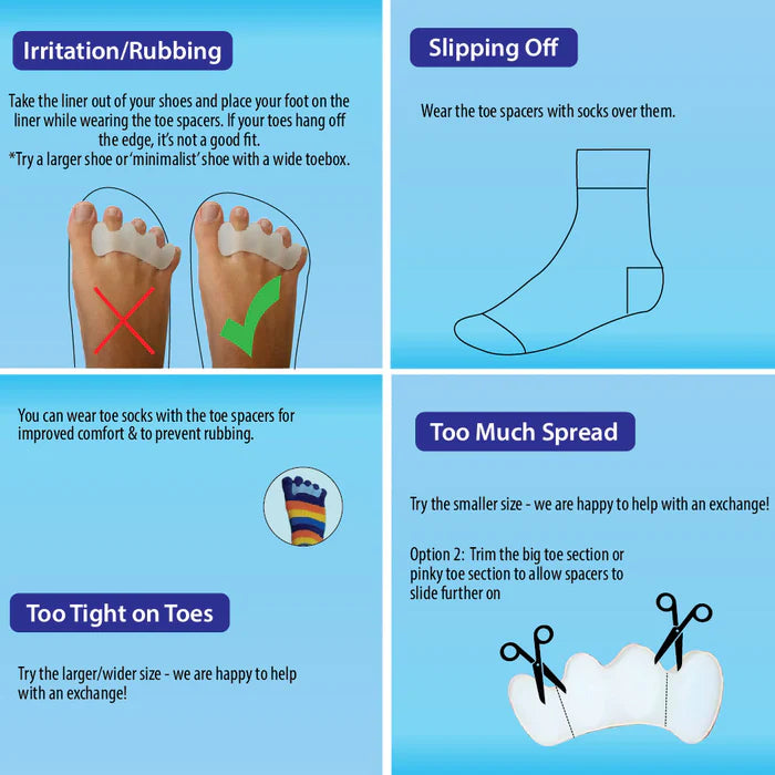 Premium Toe Spacers - ClickThatClicks 
