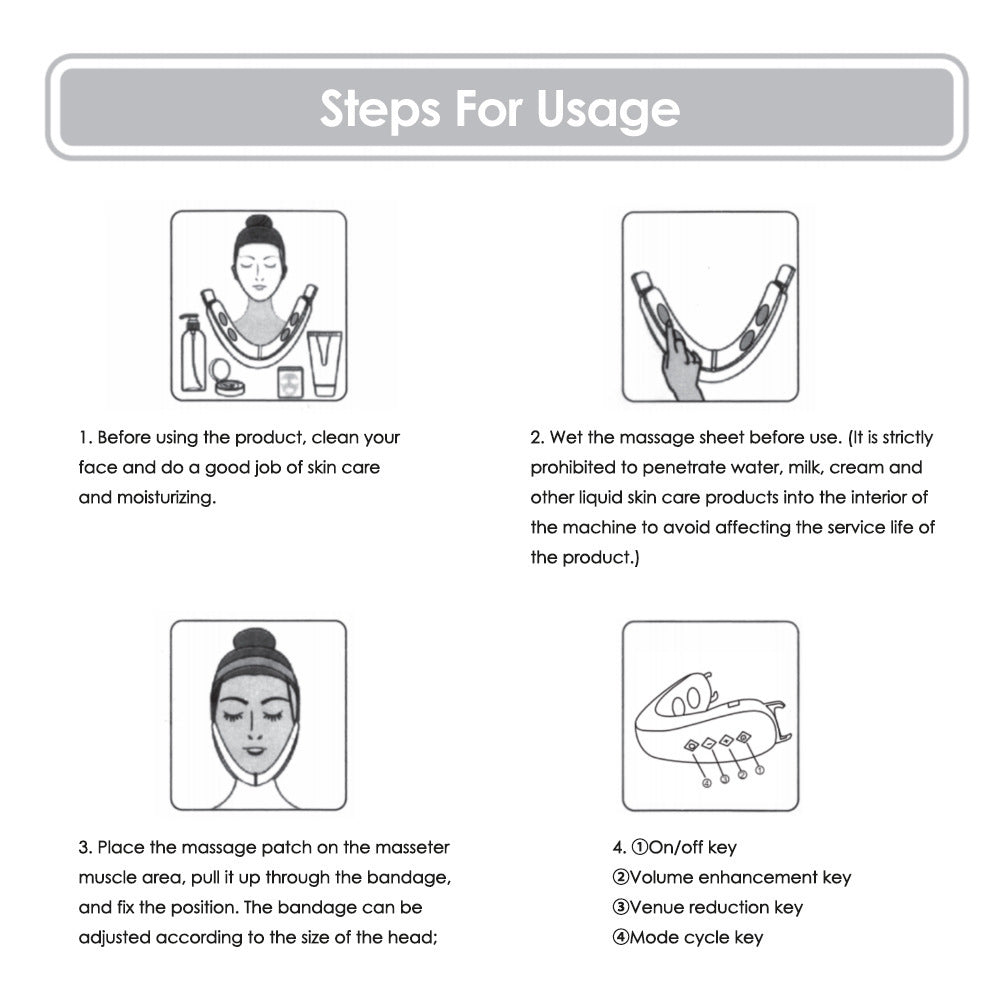 Micro-Current Lifting And Tightening Facial Massager