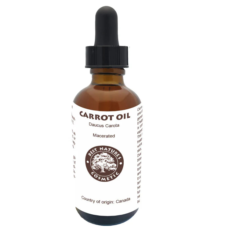 Carrot Root Oil CO₂ Extract in Jojoba – Skin Brightening & Hair Nourishment