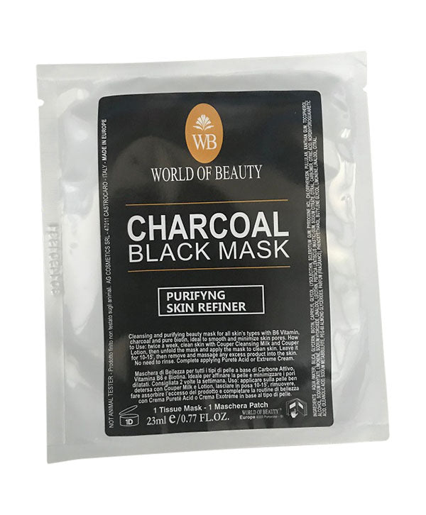 CHARCOAL BLACK MASK TISSUE