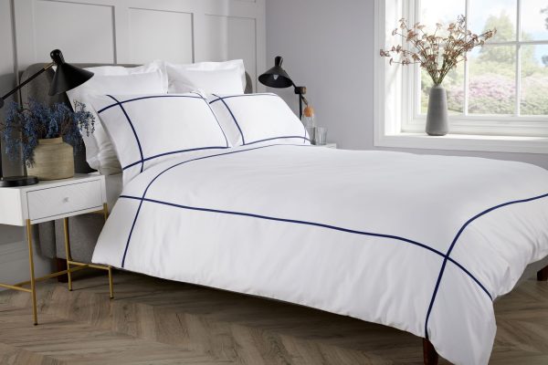 Criss Cross Cotton Duvet Set