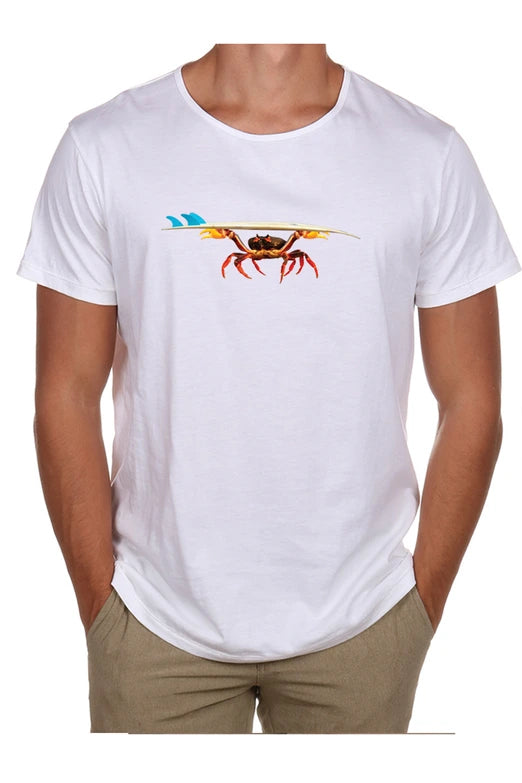 Finders Keepers Crab Open Neck Tee