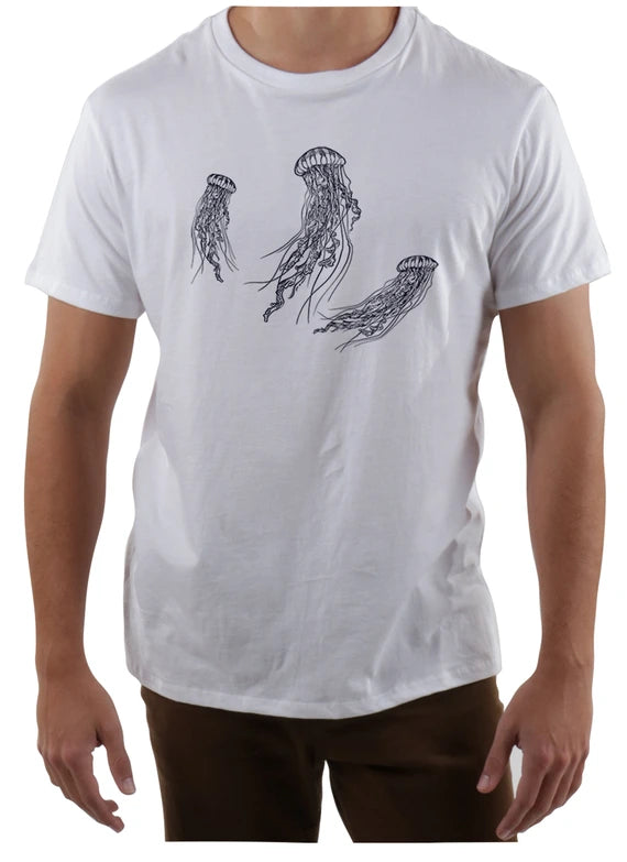 Dancing Jellies Crew Neck Tee