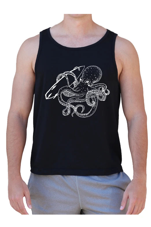 Octopus – Black Shirt Tank Top