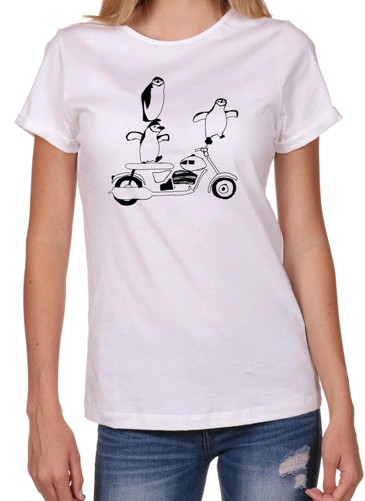 Women’s Penguin Boyfriend Fit Tee