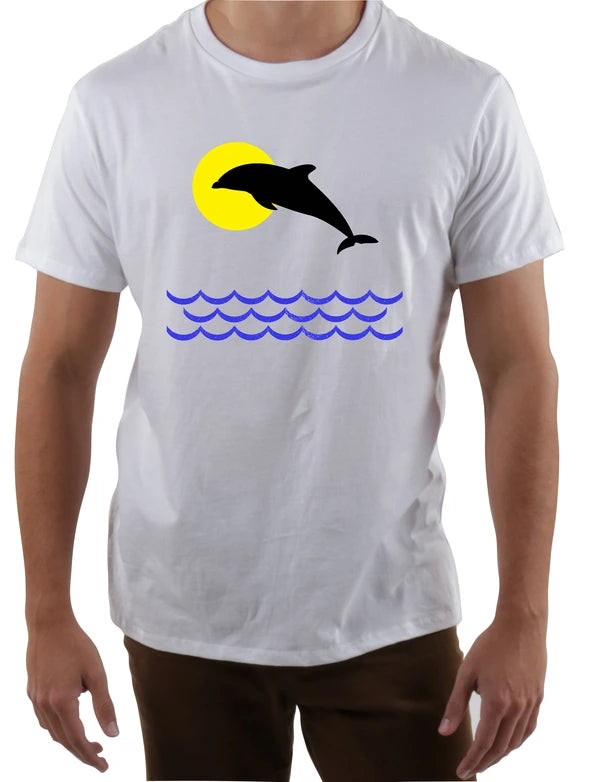 Dolphin Crew Neck T-Shirt
